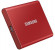 Unitate SSD portabilă externă Samsung Portable SSD T7, 500 GB, roșu (MU-PC500R/WW)