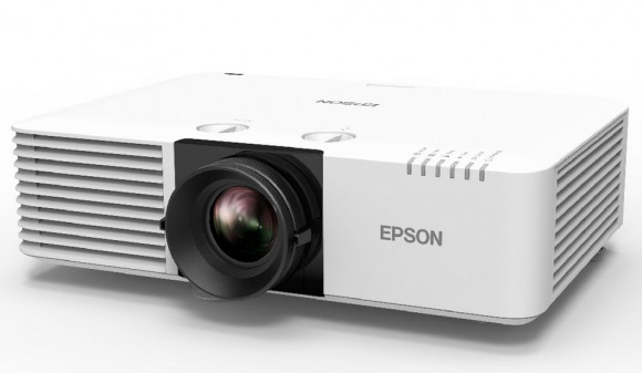 Projector Epson EB-L610U, LCD, WUXGA, Laser 6000Lum, 2500000:1, 1.6x Zoom, LAN, White
