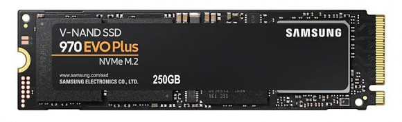 .M.2 NVMe SSD 250GB Samsung 970 EVO Plus [PCIe 3.0 x4, R/W:3500/2300MB/s, 250/550K IOPS, Phx, TLC]