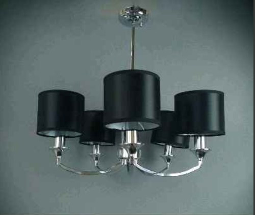 Люстра KT 8987/5 CR+BK