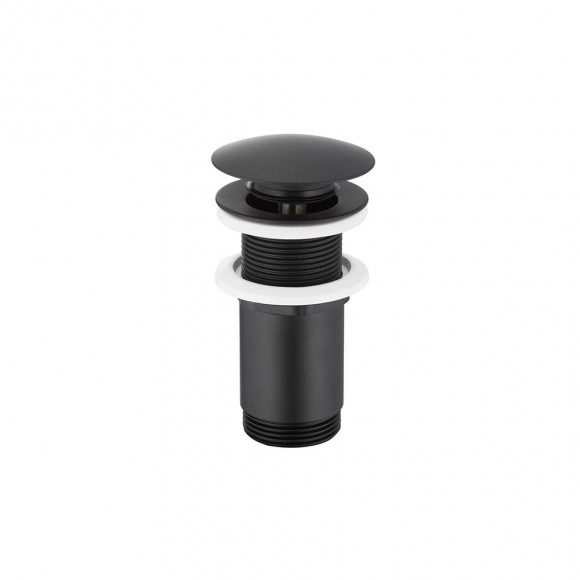 Донный клапан click-clack Armatura Black 65 1 1/4" черный