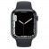 Ceas inteligent Apple Watch Series 7 GPS, 41 mm, carcasă din aluminiu cu banda sport Midnight