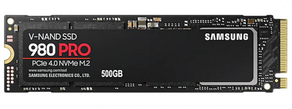 .M.2 NVMe SSD 500GB Samsung 980 PRO [PCIe 4.0 x4, R/W:6900/5000MB/s, 800/1000K IOPS, Elpis, 3DTLC]