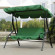 Кресло-качалка RODOS зеленый 172x110x155