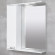 Шкаф-зеркало для ванной Bayro Rivera 750x750 левый белое