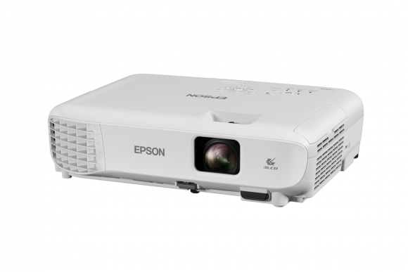 Proiector Epson EB-E500, LCD, XGA, 3300Lum, 15000:1, alb