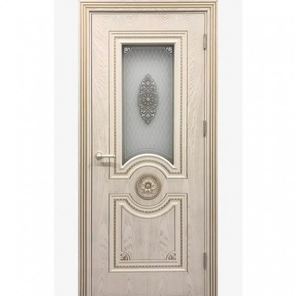 Дверь Sorento Шпон со стеклом