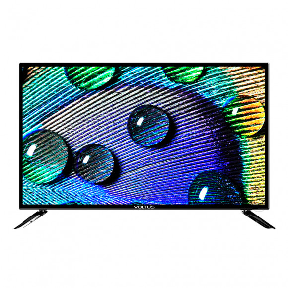 39 LED SMART Телевизор VOLTUS VT-39DS4000, 1366 x 768, Android TV, Чёрный