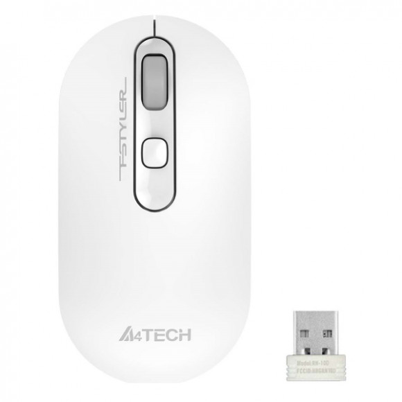 Mouse fără fir A4Tech FG20, alb