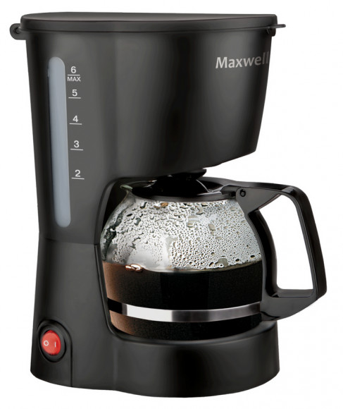Aparat de cafea prin picurare Maxwell MW-1657, 600 W, negru