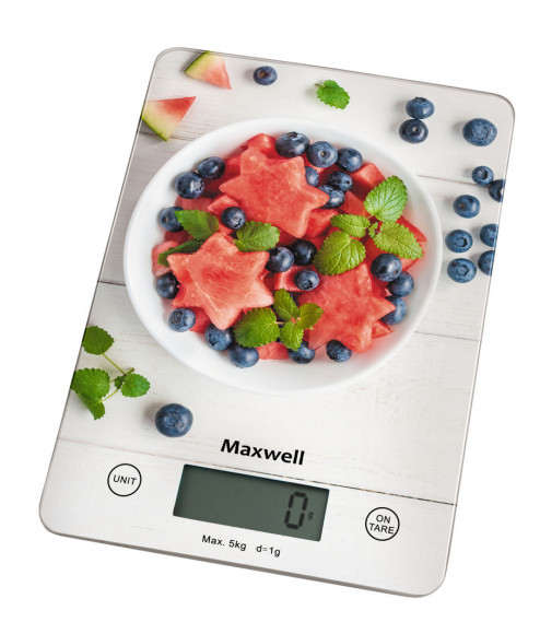 Электронные кухонные весы Maxwell MW-1478, Разноцветный