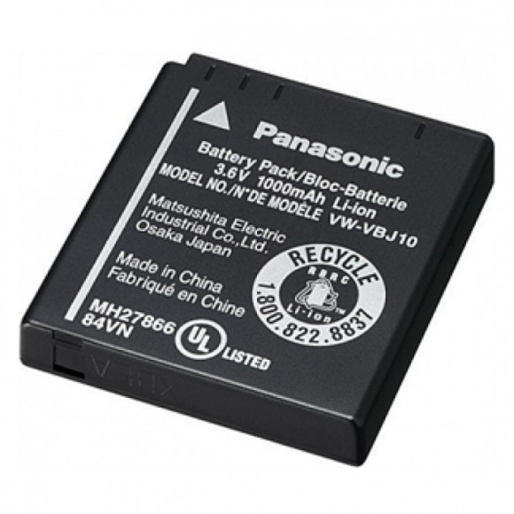 Аккумуляторная батарея для фото Panasonic VW-VBJ10E-K
