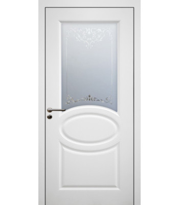 Дверь Charm 3 white со стеклом