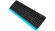 Tastatură A4Tech FK10, cu fir, negru/albastru