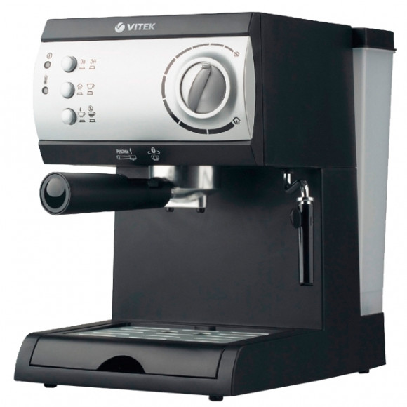 Aparat de cafea espresso VITEK VT-1511, 1050W, Negru
