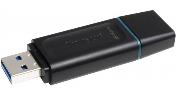 Unitate flash USB Kingston DataTraveler Exodia, 64 GB, negru/albastru