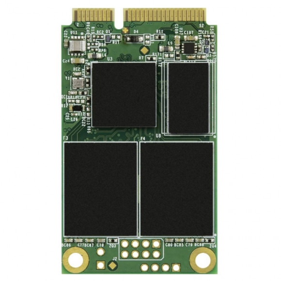 .mSATA SSD 128GB Transcend TS128GMSA230S [R/W:550/400MB/s, 55/70K IOPS, SM2258H, 3D TLC]