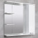 Шкаф-зеркало для ванной Bayro Rivera 860x750 правый белое