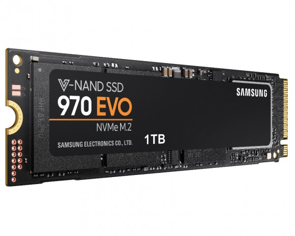 .M.2 NVMe SSD 1.0TB Samsung 970 EVO [PCIe 3.0 x4, R/W:3400/2500MB/s, 500/450K IOPS, Phx, TLC]