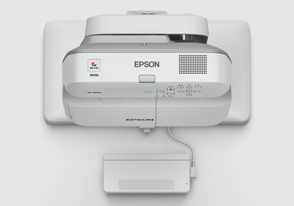 Projector Epson EB-695Wi, Interactive, LCD, WXGA, 3500Lum, 14000:1, LAN, 16W, White