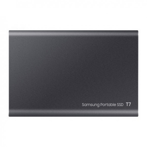 Unitate SSD portabilă externă Samsung Portable SSD T7, 500 GB, gri (MU-PC500T/WW)
