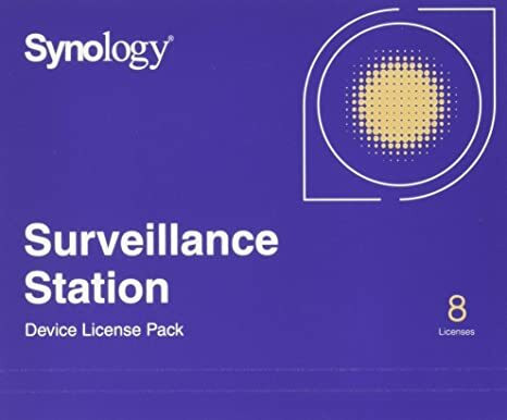 Pachet de licență pentru dispozitivul de supraveghere SYNOLOGY X 8