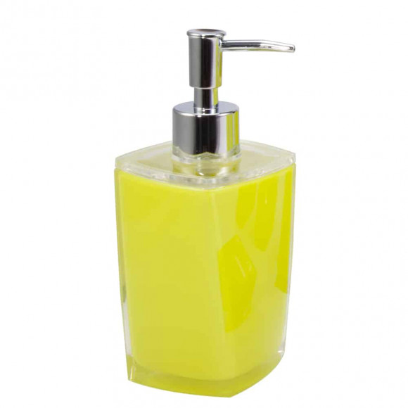 Дозатор для жидкого мыла Nomi Venus пластик желтый
