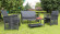 Set mobilier gradina Malaga Garden negru