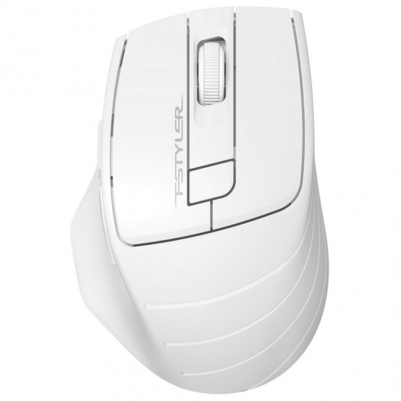 Mouse fără fir A4Tech FG30, alb/gri