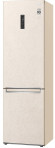 Холодильник с нижней морозильной камерой LG GW-B509SEUM DoorCooling+