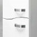 Шкаф-пенал для ванной напольный Bayro Interio 300x1900 левый белый