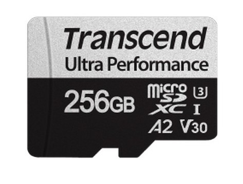 Card de memorie Transcend MicroSDXC clasa 10 de 256 GB (TS256GUSD340S)