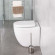 Vas de toaletă de perete Artceram Formal cu scaun micro-lift DRP alb mat