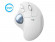 Mouse fără fir Logitech M575, alb