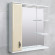 Шкаф-зеркало для ванной Bayro Allure 800x750 левый беж