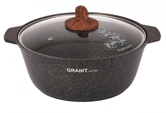 Кастрюля-жаровня 5л /28см&quot;Granit Ultra&quot; (Original)-жго52а