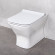 Vas de toaletă Serel Diagonal cu scaun Slim microlift, Easy Release DRP