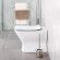 Vas de toaletă Serel Diagonal cu scaun Slim microlift, Easy Release DRP