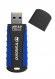 Unitate flash USB Transcend JetFlash 810, 128 GB, negru/albastru