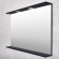 Зеркало для ванной Bayro Ellen прямоугольное 1050x700 антрацит