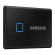 Unitate SSD portabilă externă Samsung Portable SSD T7 Touch, 500 GB, negru (MU-PC500K/WW)