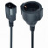 Cablu adaptor de alimentare Cablexpert PC-SFC14M-01, 0.2m, Negru