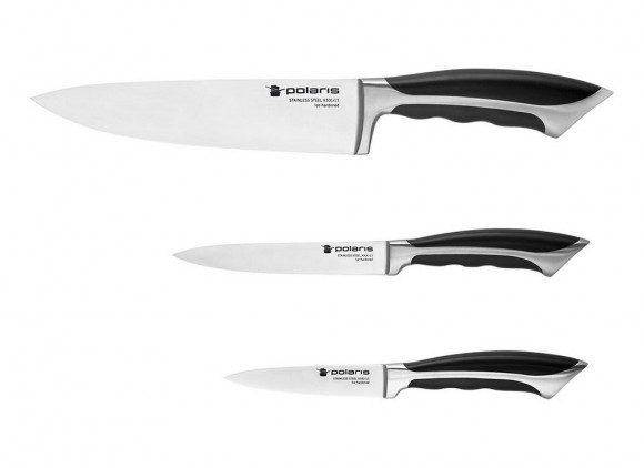 Набор ножей Polaris Millennium-3SS, Чёрный
