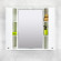 Шкаф-зеркало для ванной Bayro Rivera Duo 970x750 белое