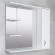 Шкаф-зеркало для ванной Bayro Deco One 970x750 правый белое