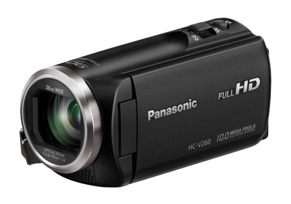 Cameră video portabilă Panasonic HC-V260EE-K, Negru