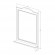 Зеркало для ванной Bayro Classic One прямоугольное 540x750 белое
