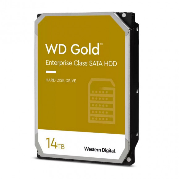 3.5 HDD 14.0TB-SATA-512MB Western Digital Gold Enterprise Class (WD141KRYZ)