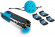 Самокат + набор защиты Toyz Tauro (Blue)