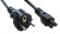 Cablu de alimentare Gembird PC-186-ML12-3M, 3m, Negru